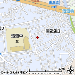 ＮＴＴ第三沢田社宅周辺の地図