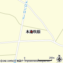 〒038-2808 青森県つがる市木造吹原の地図