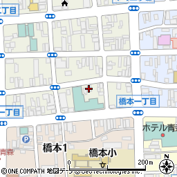 青森県社会保険労務士会　総合労働相談所周辺の地図