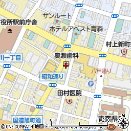 有限会社ふじ美容室　クララ新町店周辺の地図