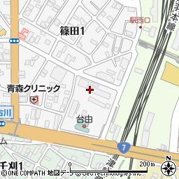 東日本旅客鉄道株式会社　青森保線技術センター周辺の地図