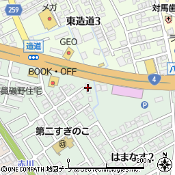 株式会社 青森メディカル周辺の地図