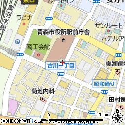 高橋青果店周辺の地図