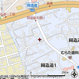 株式会社工藤萬　青森営業所周辺の地図