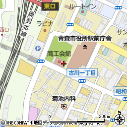 青森県銀行協会（一般社団法人）周辺の地図