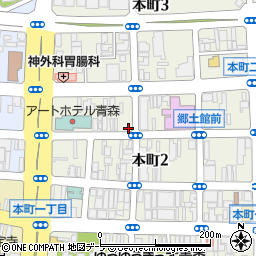 個室×青森県産食材 酒肴・旬彩 りかり周辺の地図