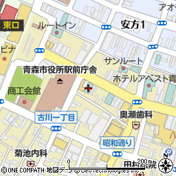 ローソン青森新町通り店周辺の地図