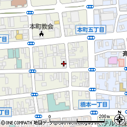 高橋かまぼこ店周辺の地図