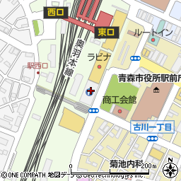 永井久慈良餅店駅ビルラビナ店周辺の地図