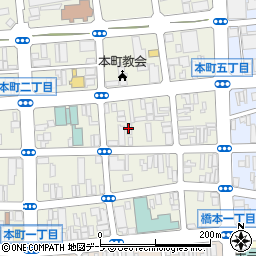 クラブ劉周辺の地図