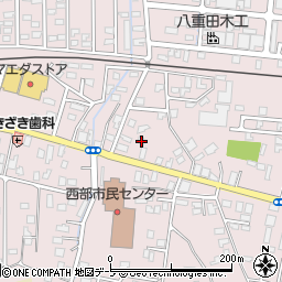青森県青森市新城平岡230-3周辺の地図