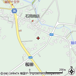 青森県五所川原市飯詰桜田70周辺の地図