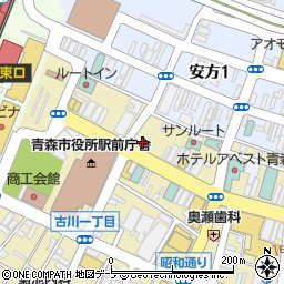 朝市寿司周辺の地図