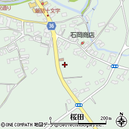 青森県五所川原市飯詰桜田30周辺の地図