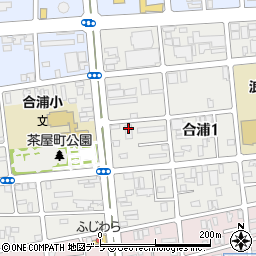 青森県生コンクリート工業組合周辺の地図