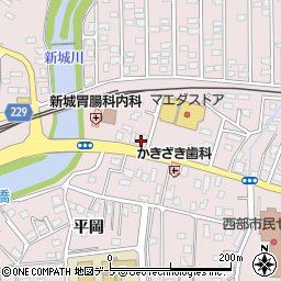 青森タテヤマ整体院周辺の地図