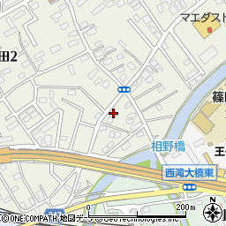 恵荘周辺の地図
