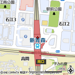 ＪＲ盛岡鉄道サービス株式会社　新幹線青森営業所周辺の地図