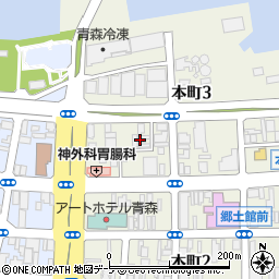株式会社青森スタジオ周辺の地図