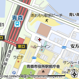 日本海庄や青森駅前店周辺の地図