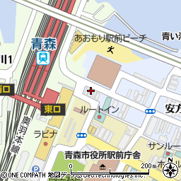 株式会社建築資料研究社青森支店周辺の地図