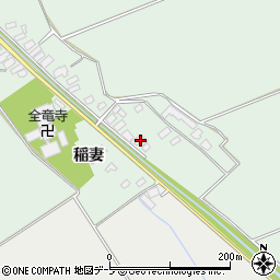 青森県つがる市木造蓮川清川7周辺の地図