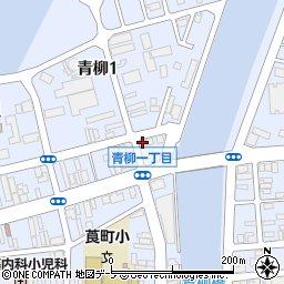 鈴惣炊飯加工場周辺の地図