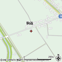 青森県つがる市木造蓮川平塚周辺の地図