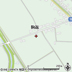 青森県つがる市木造蓮川（平塚）周辺の地図