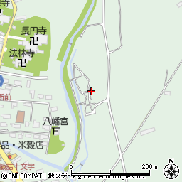 青森県五所川原市飯詰石田42-2周辺の地図