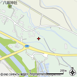 青森県青森市三本木周辺の地図