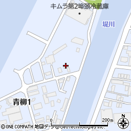 青森太平洋生コン株式会社　堤工場周辺の地図