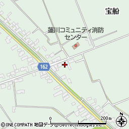 青森県つがる市木造蓮川清川51-2周辺の地図