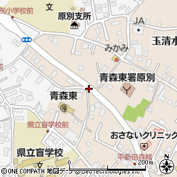 平新田児童館前周辺の地図