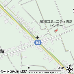 青森県つがる市木造蓮川清川周辺の地図