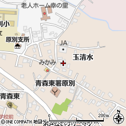 青森アグリ周辺の地図
