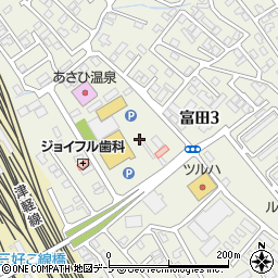 青森県民生活協同組合　コスモス館周辺の地図