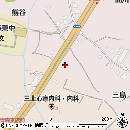 青森県青森市八幡林熊谷10周辺の地図