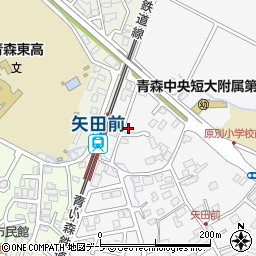 青森県青森市原別遠山13-33周辺の地図