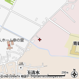 青森県青森市八幡林熊谷37周辺の地図