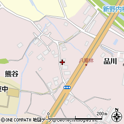 青森県青森市八幡林熊谷72周辺の地図