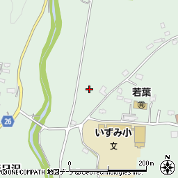 青森県五所川原市飯詰石田周辺の地図