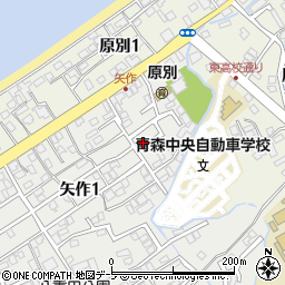 矢作市民館周辺の地図