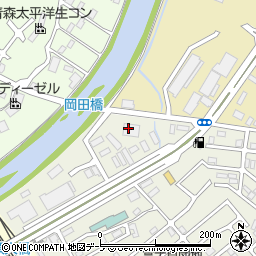 カメイ物流サービス株式会社　青森営業所周辺の地図