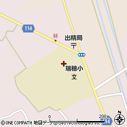 青森県つがる市木造大畑（座八）周辺の地図