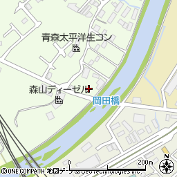株式会社伸和産業　青森西営業所周辺の地図