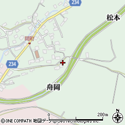 青森県青森市岡町松本22周辺の地図