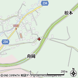 青森県青森市岡町松本33周辺の地図
