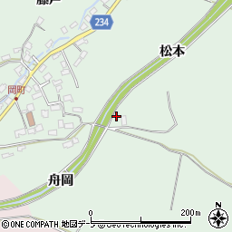 青森県青森市岡町松本60周辺の地図