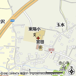 東岳コミュニティセンター周辺の地図